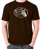 Pulp Fiction - Jack Rabbit Slims - Men's T Shirt - chocolate