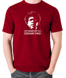 Pulp Fiction - I Don't Remember Asking You A Goddamn Thing - Men's T Shirt - brick red
