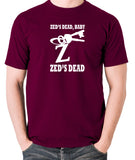Pulp Fiction - Zed's Dead Baby - Men's T Shirt - burgundy