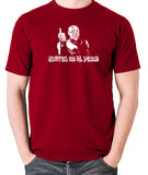 Red Dwarf - Kryten, Swivel On It Punk - Men's T Shirt -  brick red