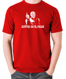 Red Dwarf - Kryten, Swivel On It Punk - Men's T Shirt - red