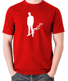 The Saint - Silhouette - Men's T Shirt - red