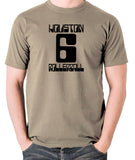 Rollerball - Houston Rollerball Number 6 - Men's T Shirt - khaki