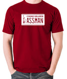 Seinfeld - Cosmo Kramer Assman - Men's T Shirt - brick red