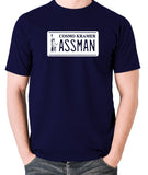 Seinfeld - Cosmo Kramer Assman - Men's T Shirt - navy