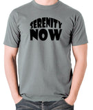 Seinfeld - George Costanza, Serenity Now - Men's T Shirt - grey