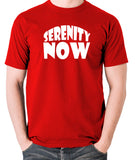 Seinfeld - George Costanza, Serenity Now - Men's T Shirt - red