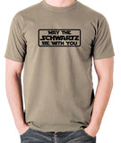 Spaceballs - May The Schwartz - Men's T Shirt - khaki
