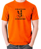 Spaceballs - Barf, I'm A Mog, Half Man Half Dog - Men's T Shirt - orange