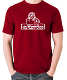 Spaceballs - Yogurt, May The Schwartz Be With You - Men's T Shirt - brick red