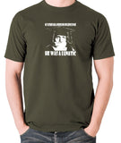 Spike Milligan - My Father Had A Profound Influence On Me, He Was A Lunatic - Men's T Shirt - olive