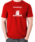 Spike Milligan - My Father Had A Profound Influence On Me, He Was A Lunatic - Men's T Shirt - red