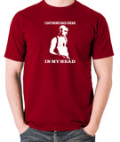 Taxi Driver - Travis Bickle, I Got Some Bad Ideas In My Head - Men's T Shirt - brick red