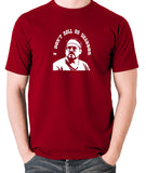 The Big Lebowski - I Don't Roll On Shabbos - Men's T Shirt - brick red