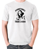The Big Lebowski - Sometimes There's A Man - Men's T Shirt - white
