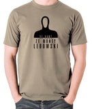 The Big Lebowski - Ve Vant Ze Money Lebowski - Men's T Shirt - khaki