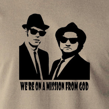 The Blues Brothers - We're On A Mission From God - Men's T Shirt