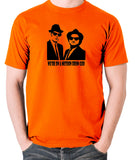 The Blues Brothers - We're On A Mission From God - Men's T Shirt - orange
