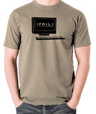 IT Crowd - Fail - Men's T Shirt - khaki