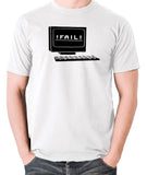 IT Crowd - Fail - Men's T Shirt - white