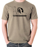 IT Crowd - Douglas, Fatherrrrr - Men's T Shirt - khaki