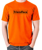 IT Crowd - Friendface - Men's T Shirt - orange