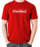 IT Crowd - Friendface - Men's T Shirt - red
