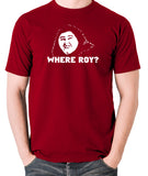 IT Crowd - Judy, Where Roy? - Men's T Shirt - brick red