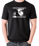 IT Crowd - Moss, I Came Here To Drink Milk And Kick Ass - Men's T Shirt - black