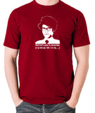 IT Crowd - Moss, Well That's Easy To Remember - Men's T Shirt - brick red