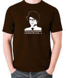 IT Crowd - Moss, Well That's Easy To Remember - Men's T Shirt - chocolate