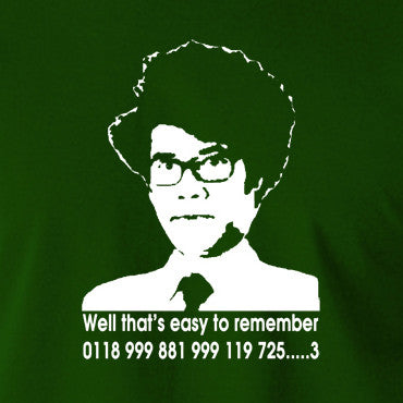 IT Crowd - Moss, Well That's Easy To Remember - Men's T Shirt