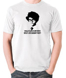 IT Crowd - Moss, Would I Blow Everyone's Mind If I Ate Dessert First? - Men's T Shirt - white