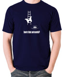 IT Crowd - Moth Ladder How Is That Not Useful? - Men's T Shirt - navy