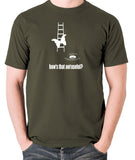 IT Crowd - Moth Ladder How Is That Not Useful? - Men's T Shirt - olive