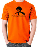 IT Crowd - Good Morning That's A Nice Tnetennba - Men's T Shirt - orange
