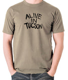 The Last Man On Earth - Alive in Tucson - Men's T Shirt - khaki