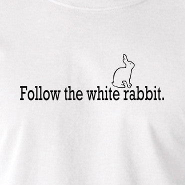 The Matrix - Follow The White Rabbit - Men's T Shirt