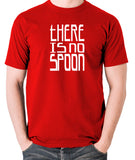 The Matrix - There Is No Spoon - Men's T Shirt - red