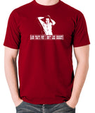 The Mighty Boosh - Bob Fossil, And That's Why I Don't Like Cricket - Men's T Shirt - brick red