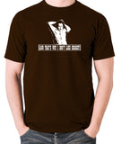 The Mighty Boosh - Bob Fossil, And That's Why I Don't Like Cricket - Men's T Shirt - chocolate