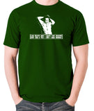 The Mighty Boosh - Bob Fossil, And That's Why I Don't Like Cricket - Men's T Shirt - green