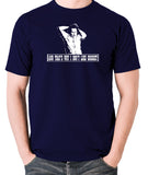 The Mighty Boosh - Bob Fossil, And That's Why I Don't Like Cricket - Men's T Shirt - navy
