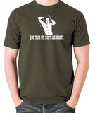 The Mighty Boosh - Bob Fossil, And That's Why I Don't Like Cricket - Men's T Shirt - olive