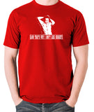 The Mighty Boosh - Bob Fossil, And That's Why I Don't Like Cricket - Men's T Shirt - red