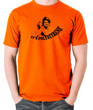 The Mighty Boosh - Bob Fossil, It's Polystyrene - Men's T Shirt - orange