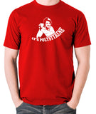 The Mighty Boosh - Bob Fossil, It's Polystyrene - Men's T Shirt - red