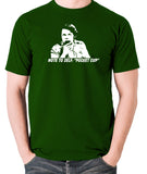 The Mighty Boosh - Bob Fossil Note To Self, Pocket Cup - Men's T Shirt - green