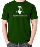 The Mighty Boosh - Naboo, I'm Going To Have To Turn My Back On You - Men's T Shirt - green