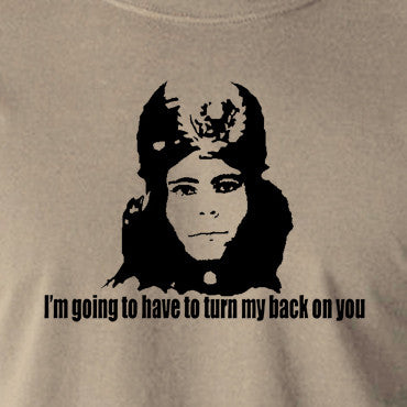 The Mighty Boosh - Naboo, I'm Going To Have To Turn My Back On You - Men's T Shirt